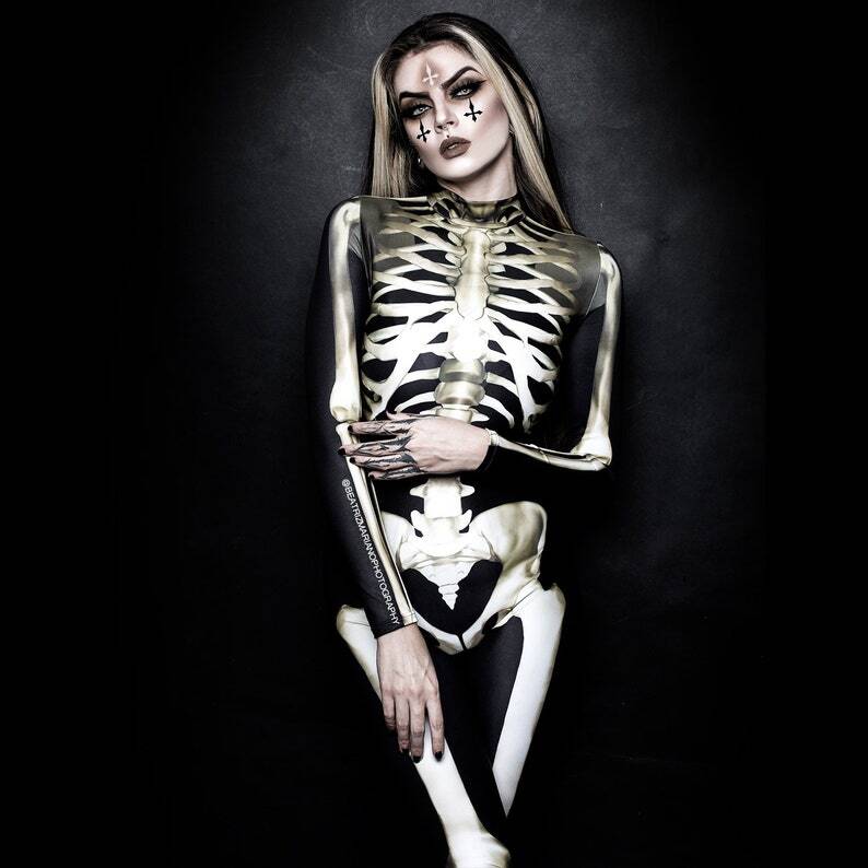 🎃Halloween Early Sale🎃 - Golden Skeleton Costume