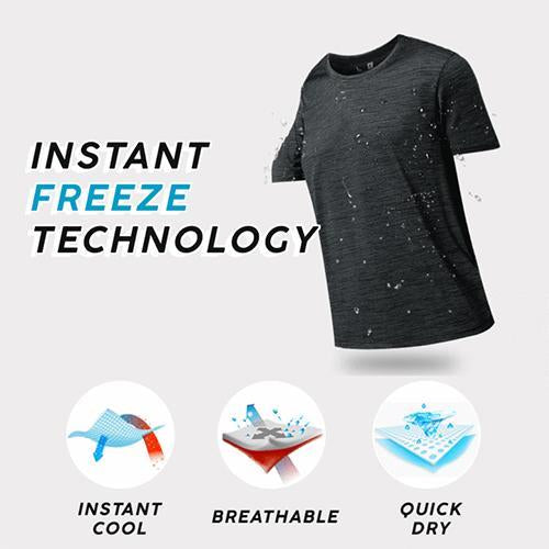 【 50% OFF Promotion】--Ice Silk Anti-Dirty Waterproof Quick Dry T-Shirt 8