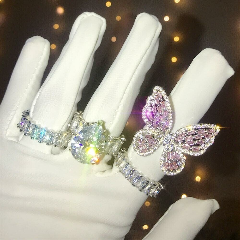 Queen Butterfly BlingBling Ring✨