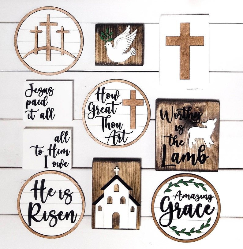 "Jesus is Risen"Easter Tray Bundle Kit