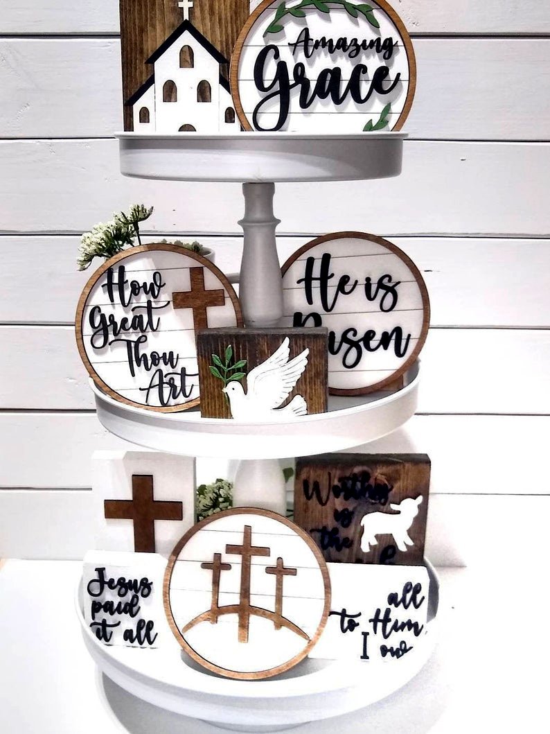 "Jesus is Risen"Easter Tray Bundle Kit