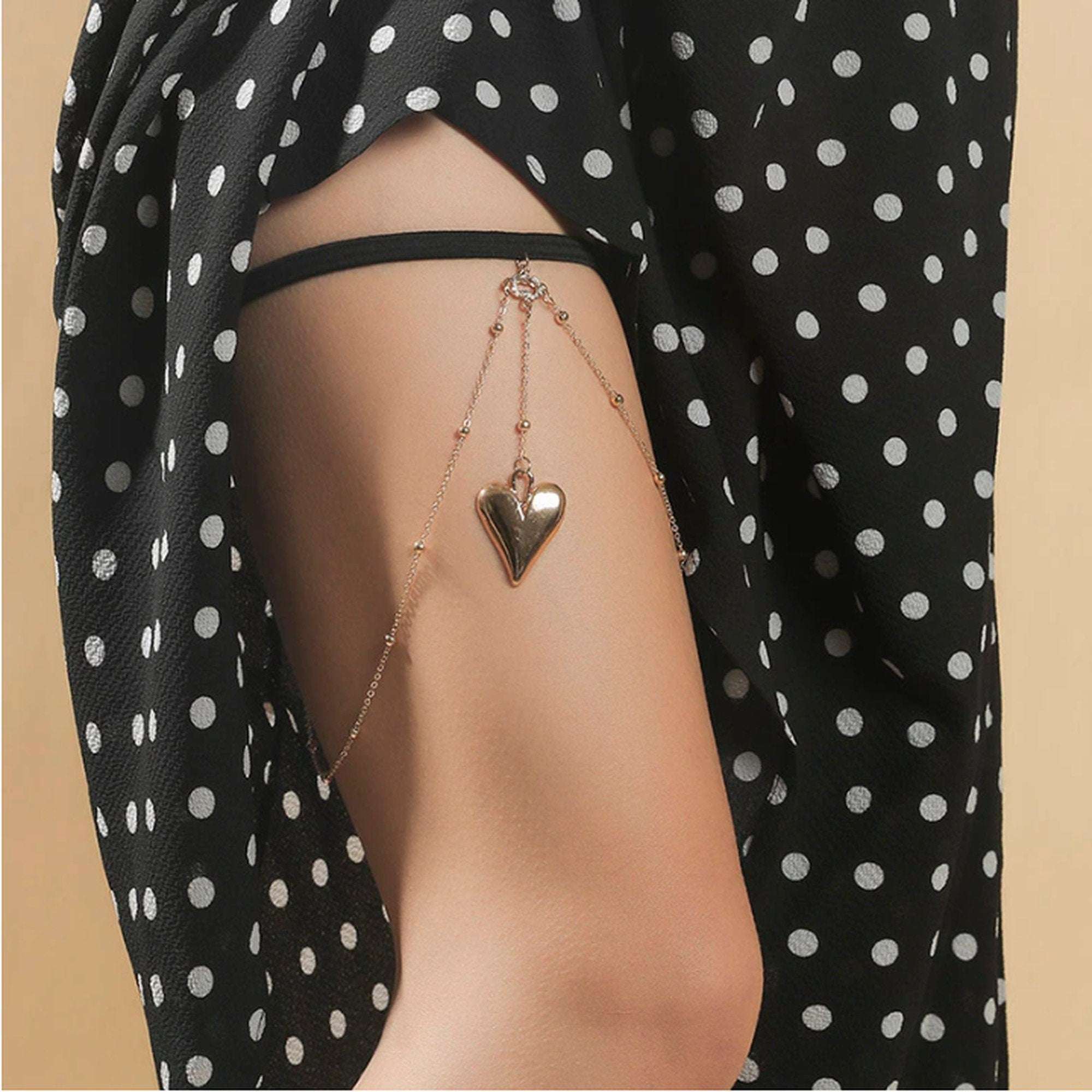 Glamorous Thigh Chain Jewelry--Let the thighs exude charm