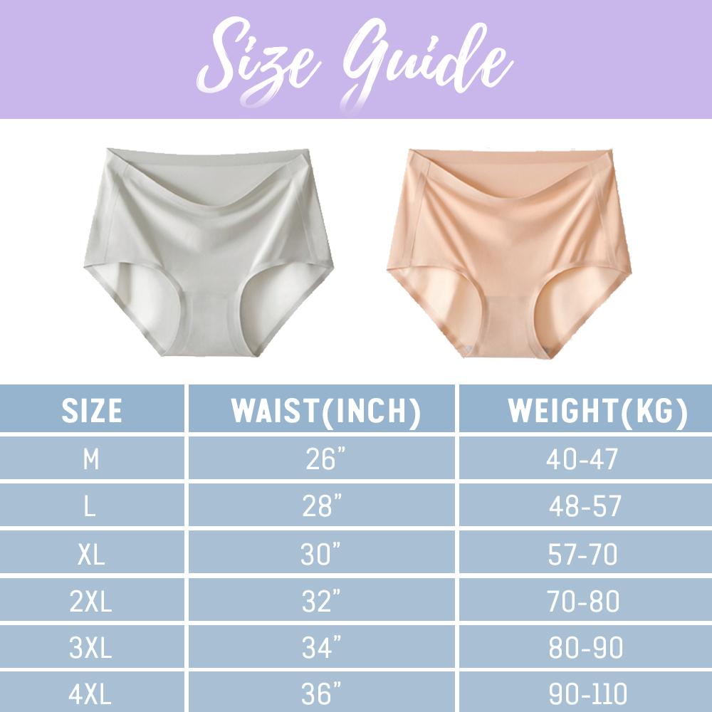 Ice Silk High Waist Panty