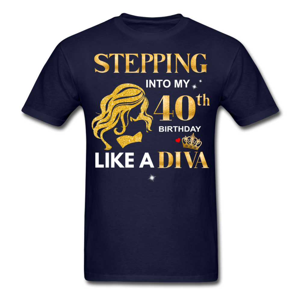 DIVA 40 UNISEX SHIRT - navy