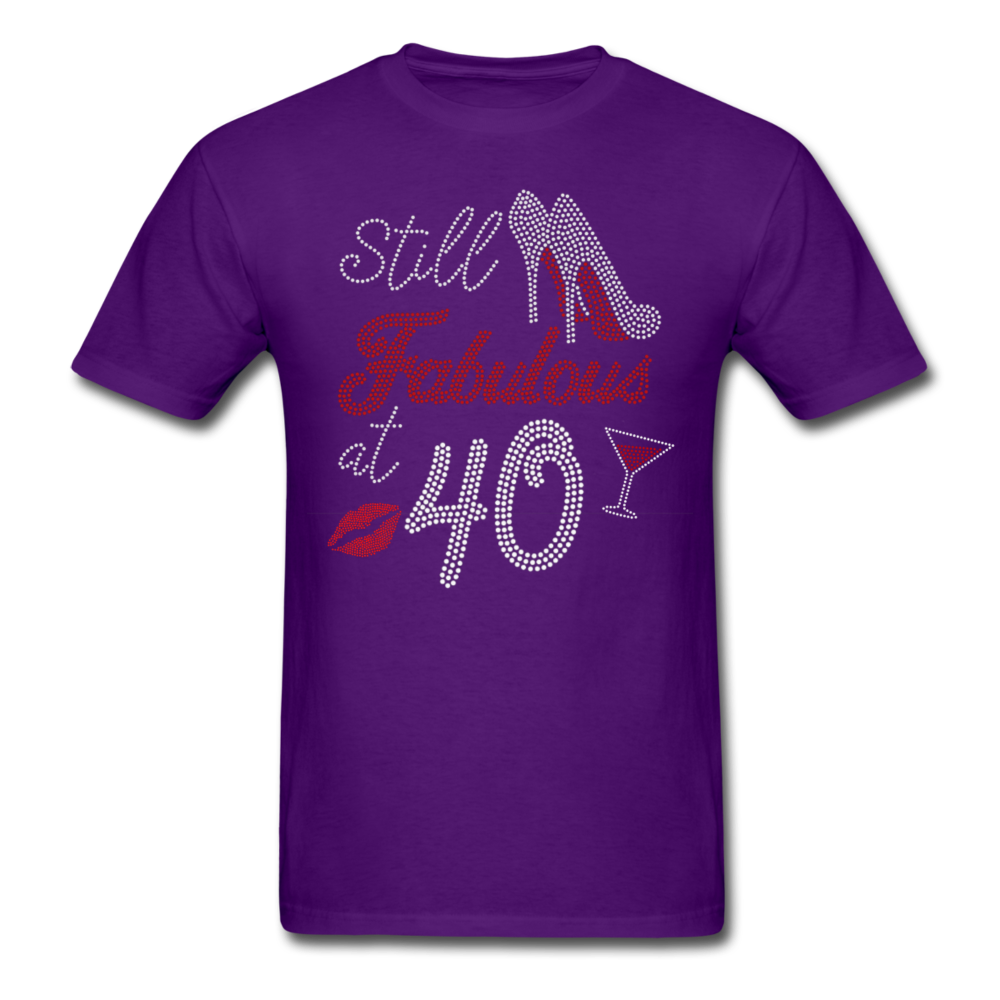 STILL FAB 40 UNISEX SHIRT - purple