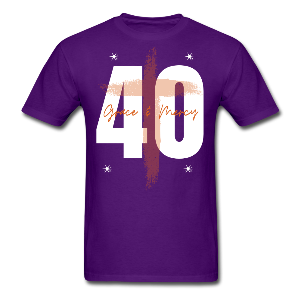 40 MERCY UNISEX SHIRT - purple